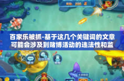 百家乐被抓-基于这几个关键词的文章可能会涉及到赌博活动的违法性和监管的重要性，下面是一篇以这些关键词创作的文章。文章仅供参考，并不代表支持赌博行为或者违法行为。百家乐被抓