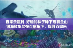 百家乐赢钱-好运的种子种下后有金山银海收货尽在百家乐下，探寻百家乐赢钱之道-百家乐赢钱