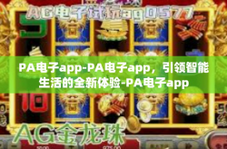 PA电子app-PA电子app，引领智能生活的全新体验-PA电子app